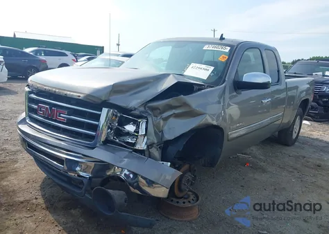 2013 GMC Sierra 1500 Sle из США, поврежденный, VIN 1GTR1VE07DZ314689
